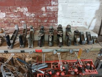 Stanley planers and rasps