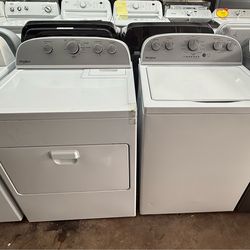 Whirlpool Agitator Washer & Dryer Set