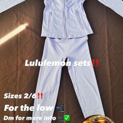 Lululemon Sets 