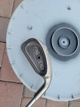 Ping eye2 + 2 iron black ping steel shaft
