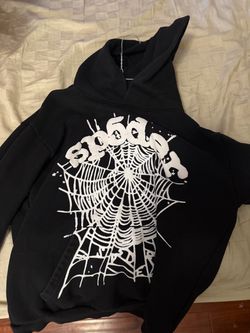 Black sp5der hoodie