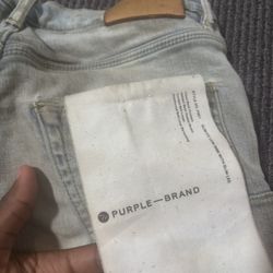  Purple Jeans Size 28