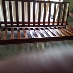 Solid Wooden Futon With Bed ; Just reduced