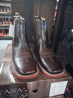Botin de piel comodo