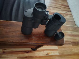 Binoculars.. a part off. Still have it as seen in pic