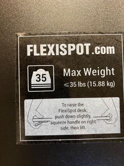 Flexispot Adjustable Standing desk Converter 41" Max Height For Home Office