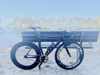 Specialized Track Bike with Zipp 808 Wheels