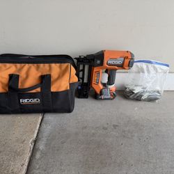 Ridgid 18V Finish Nailer