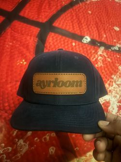 Ayrloom navy blue baseball cap #baseballcap #streetwear