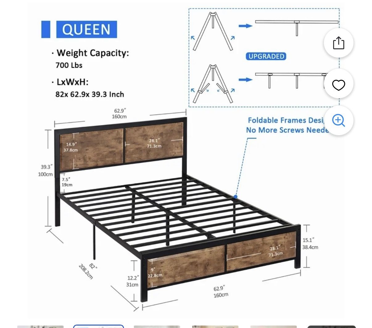 Queen Bedframe