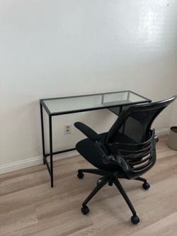 Chair and desk