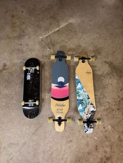 Skateboard & 42" Longboard
