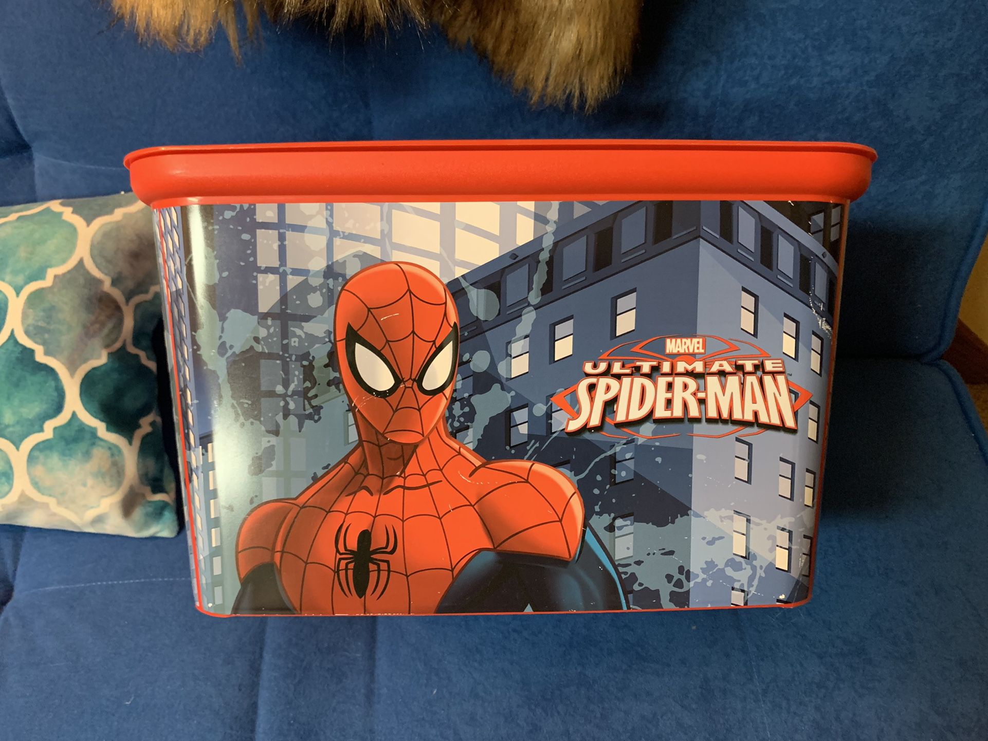 Container ‼️ Spider-Man Toy / Book Storage Container 