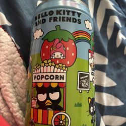 Hello Kitty & Friends Tin Can Piggy Bank