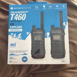 Motorola Talkabout T460 2 Way Radios.