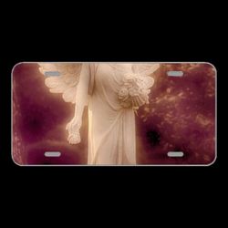 License Plate Novelty Car Front Angel Spiritual Angelic Holy Peace