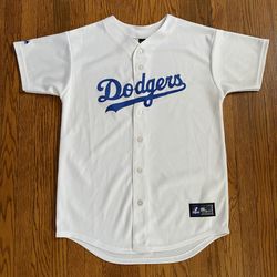 Vintage Women’s  Dodgers Majestic Home Baseball Jersey 