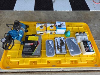 BRAND NEW PROFESSIONAL AIR BRUSH ENTIRE SET UP NOTHING ELSE NEEDED BUT PAINT
