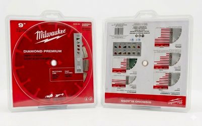 Milwaukee 9 in. Diamond Premium Segmented Blade