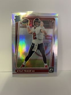 Panini 2021 Donruss Optic Rated Rookie Prizm Kyle Trask #209 Buccaneers NFL Card