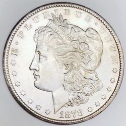 1878 CC MORGAN SUPERSTAR PIECE! MS+++++FROSTY BEAUTY! GORGEOUS CC! RARE