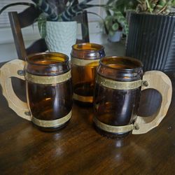 Vintage Beer Mugs