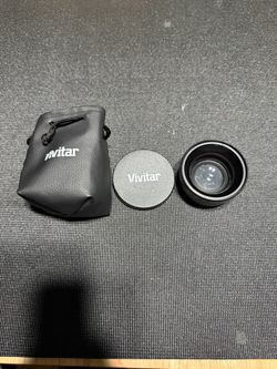 The Vivitar 40.5mm 0.43x Wide-Angle Attachment Lens