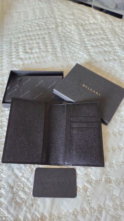 Bvlgari Passport holder.