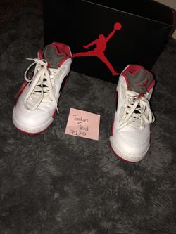 Jordan 5 red