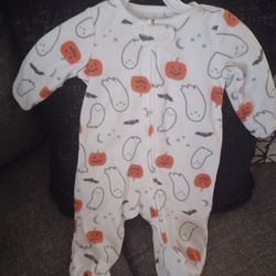 Carter's Just One You Halloween Fleece One Piece 
