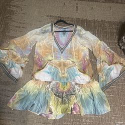 🌼 FOR SALE: CAMILLA Boho Top/Tunic – Exclusive Designer Piece 🌼