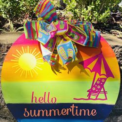 Summer  Door Wreath!