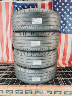 4 Used Tires P215/55R17 MICHELIN PRIMACY 4 ALL SEASON TOURING 215 55 17