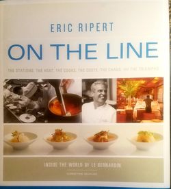 Incredible cookbook about Eric Ripert