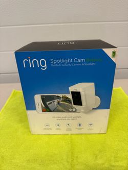 Ring Spotlight Cam Battery Outdoor Security Camera