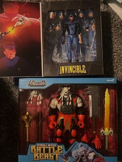 SDCC Invincible action figures