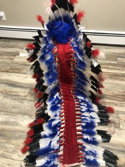 2 American Indian Hand Made Head Dress