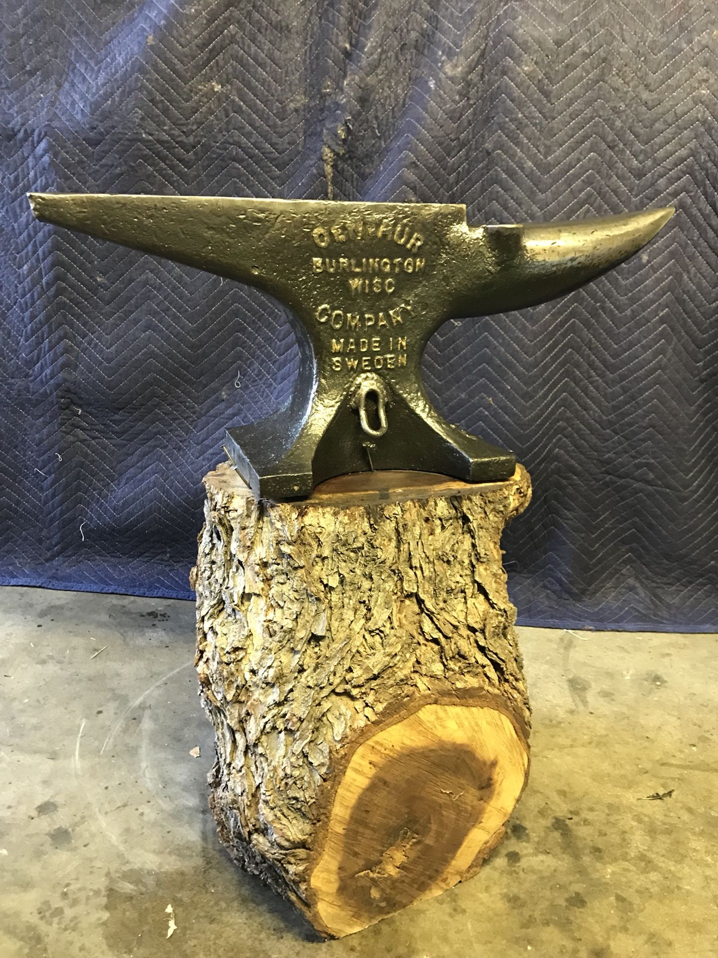 Kohlswa For Centaur Forge Anvil Made In Sweden 135#