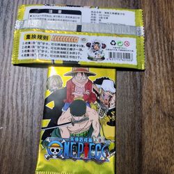 NEW Set Of 5 Imported TCG One Piece Collectible Trading Card Booster Sets
