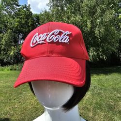 $10.00 - NEW Coca-Cola Baseball Cap!  K-Products Headware/Venting Fabric/Adjustable Strap!