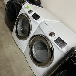 SAMSUNG GAS DRYER AND WASHER
