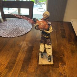 Vintage Handmade Mexican Folk Art Paper Mache figurine