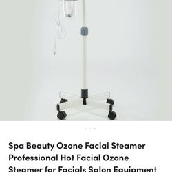 Facial Steamer BRAND NEW IN BOX NEVER OPENED!! $100 Firm!!