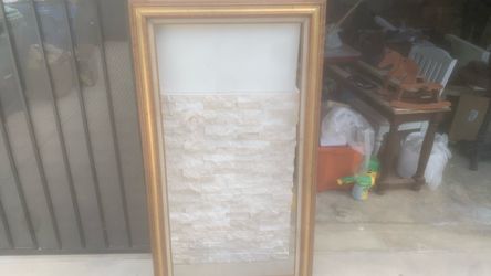 Solid wood picture frame