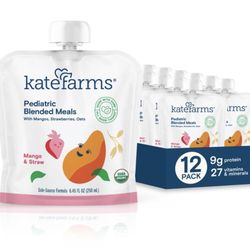 Kate Farms Blended Meal / Strawberry Mango 