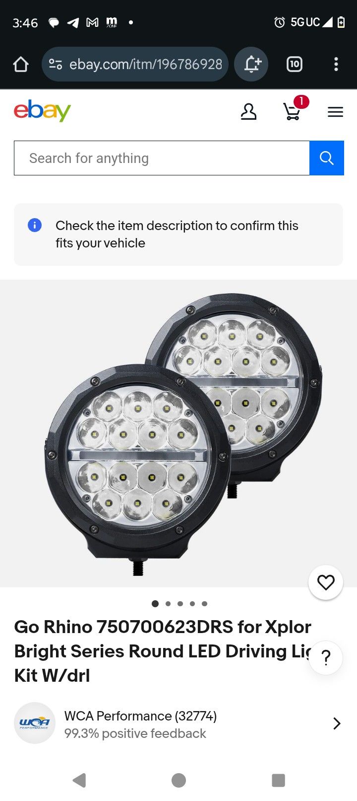 Go Rhino Xplor Bright Series 6" Lights