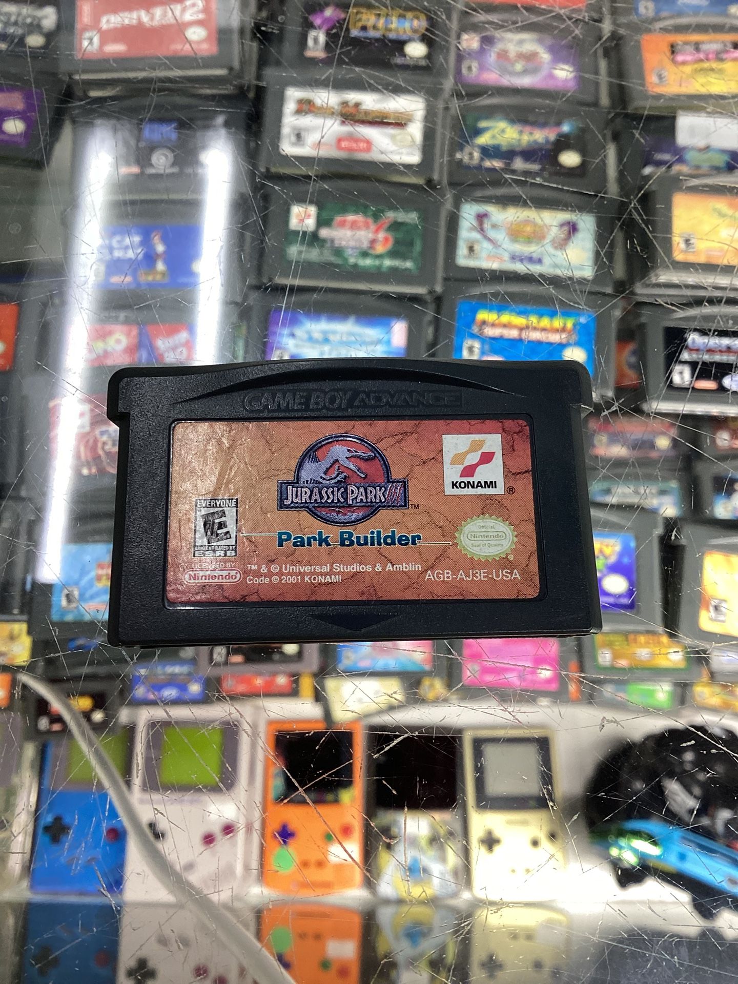 Jurassic Park III Park Builder GBA