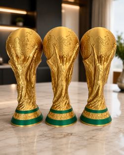 3d printed World Cup trophies