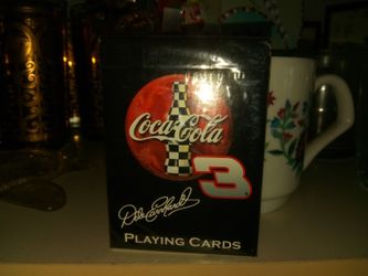 Coca colaDale Earnhardt playing cards