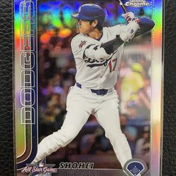 2025 Shohei Ohtani Topps Chrome All-Star Refractor #ASGC-18